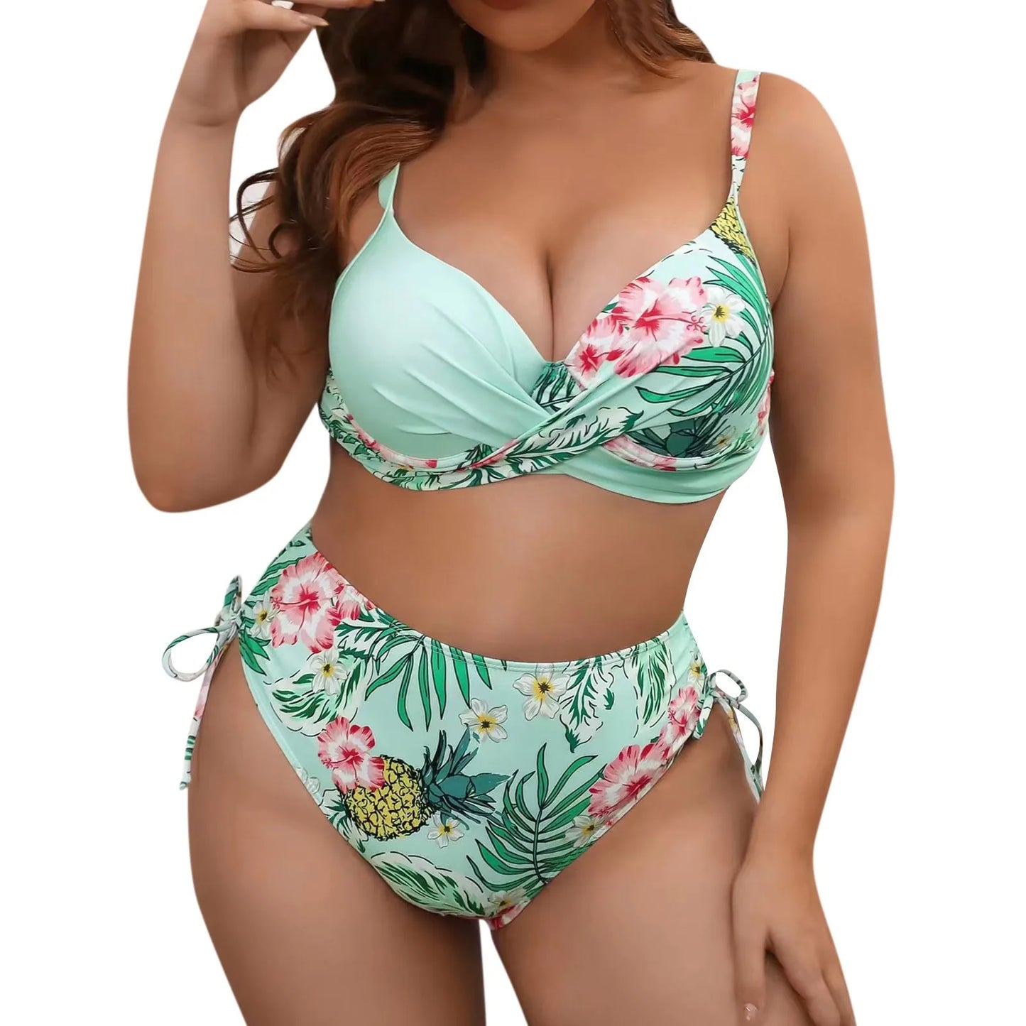 Biquini Plus Size Floral